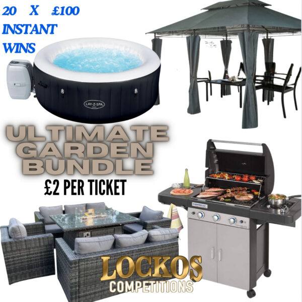 THE ULTIMATE GARDEN BUNDLE PLUS 20 X £100 INSTANT WINS