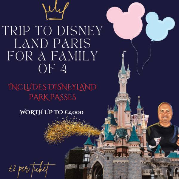 TRIP TO DISNEYLAND PARIS FOR A FAMILY OF 4 WORTH UP TO £2,000, PLUS CASH INSTANT WINS