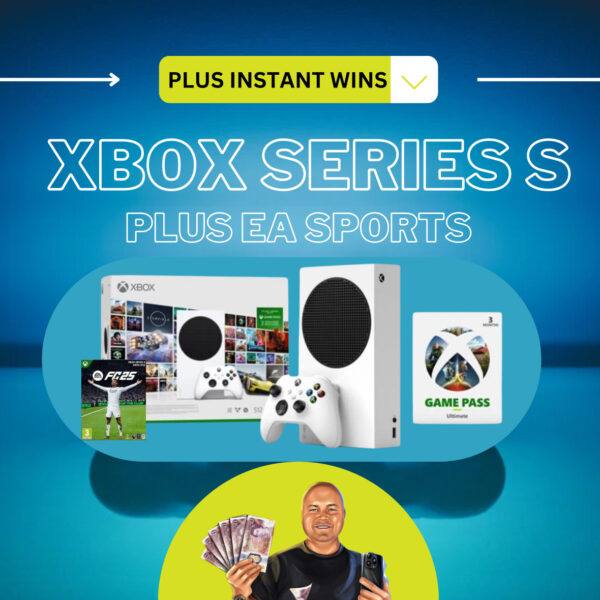 XBOX SERIES S PLUS EA SPORTS FIFA GAME!! PLUS INSTANT WINS!!