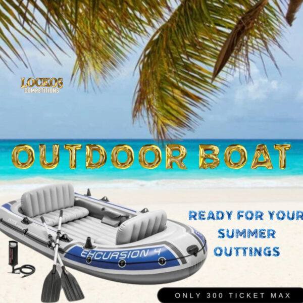 OUTDOOR SUMMER BOAT!! SUPER LOW ODDS